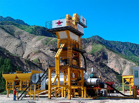 Мобильный АБЗ Ca-Long CLY-1000 в Шлиссельбурге